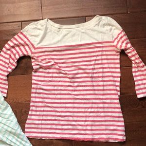 LOFT Tops - Two LOFT sun washed bateau tops LOFT Tops - Two LOFT sun washed bateau tops